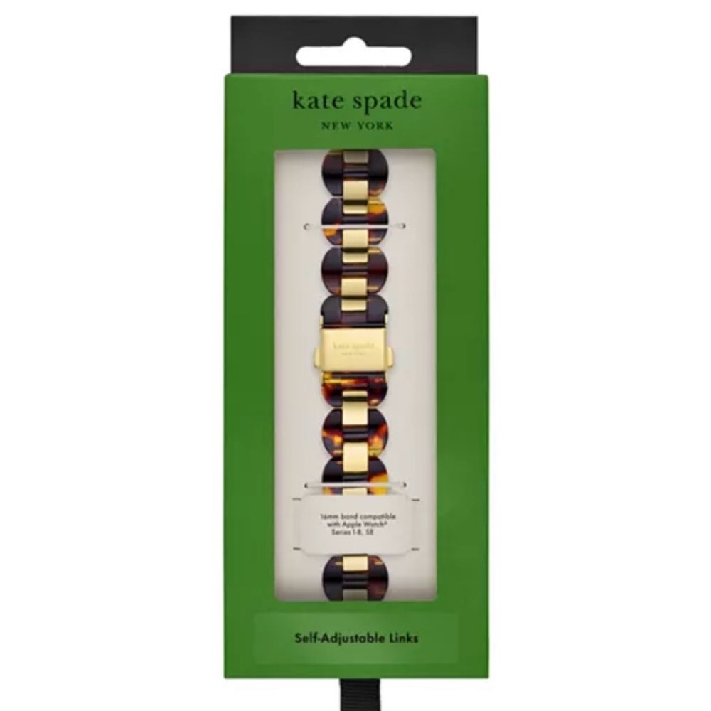 Kate Spade Apple Watch Acetate Band - Tortoise - 38/40/41/42/44/45/49mm
